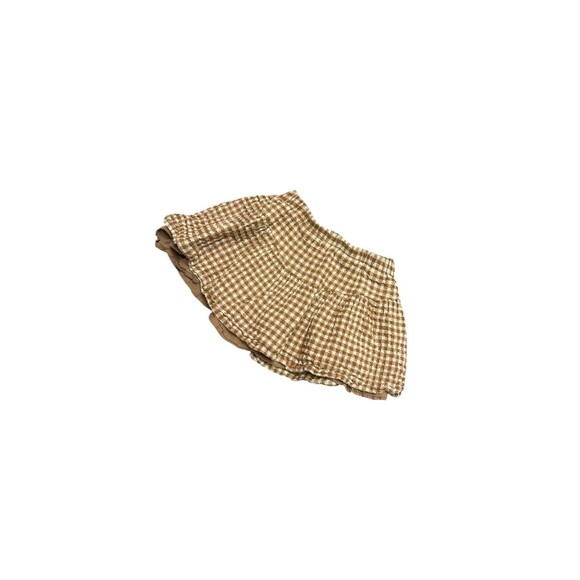 Rylee & Cru | Brown Gingham Skirt | 4-5T - Picture 2 of 3